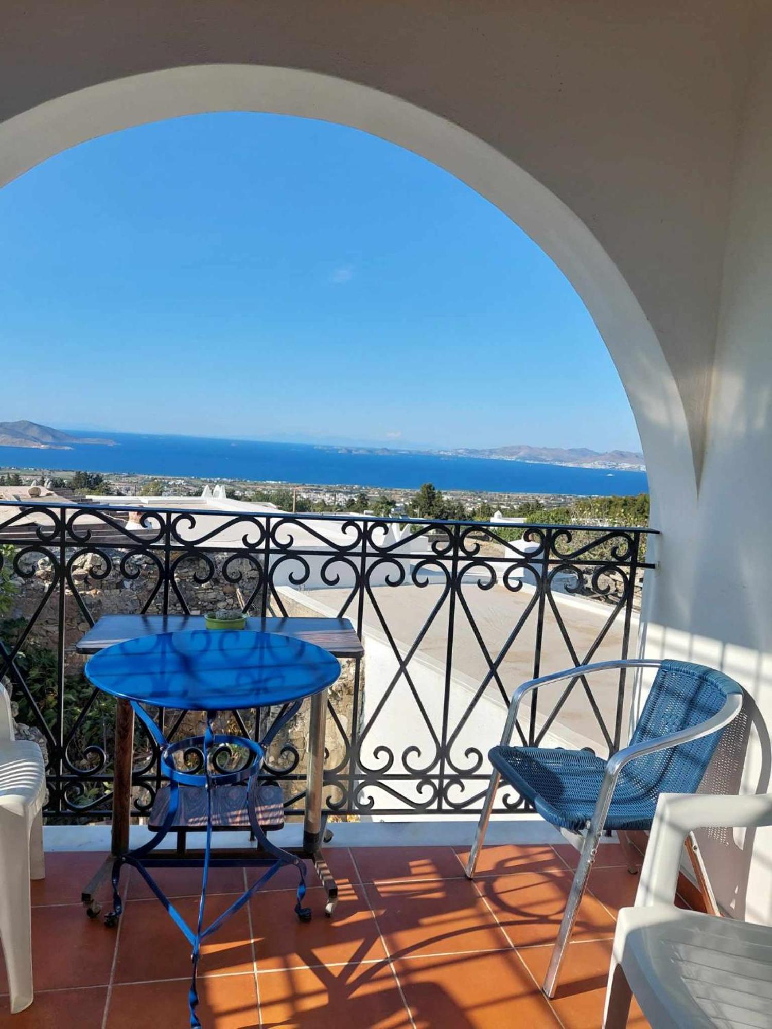 Seaview Villa Asfendiou Exteriör bild